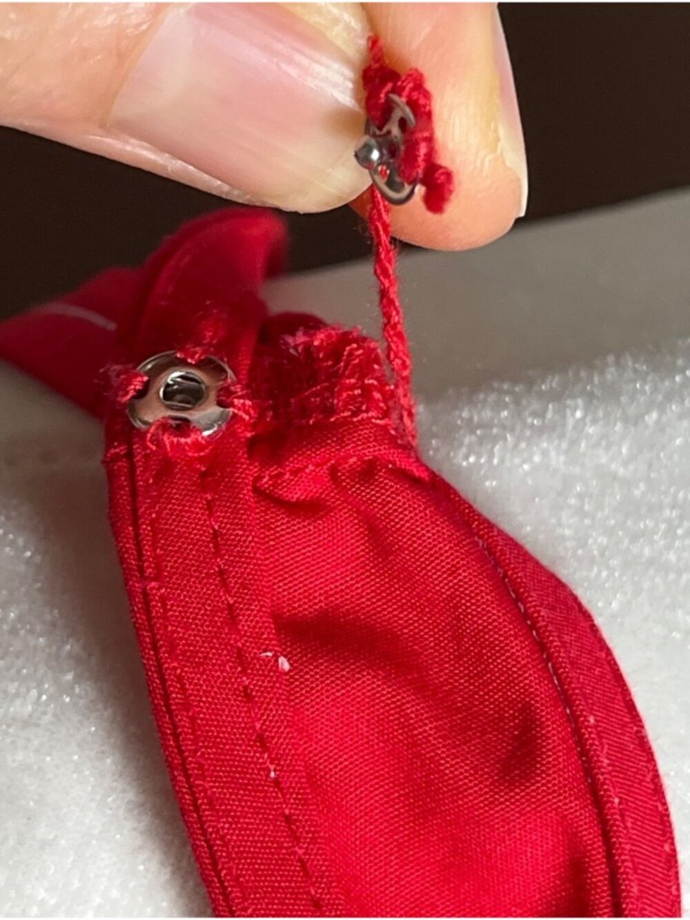 Free Assembly Dress Paneled Midi Red Romantic Princess Coquette Pockets Wom S - Picture 7 of 12